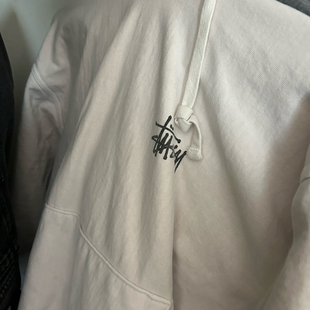 Stussy Cream Hoodie